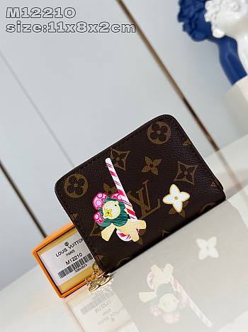 Fortok Louis Vuitton Candy Factory Zippy Coin Purse M12210 11x8.5x2cm