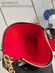 Fortok Louis Vuitton Mini Pochette Accessoires Bag Candy Red M12205 15.5x10.5x4cm - 6