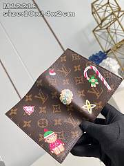 Fortok Louis Vuitton Candy Red Passport Cover M12219 10x14x2.5cm - 6