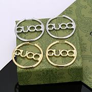Fortok Gucci Vintage Earrings Gold / Silver - 1