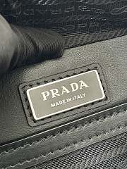 Fortok Prada Brown Saffiano Leather Clutch 2VF017 23.5x15.5x6.5cm - 5