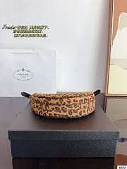 Fortok Prada Metallic Arqué Printed Leather Shoulder Bag 20x6x13cm - 4