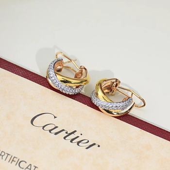 Fortok Cartier Trinity Earrings