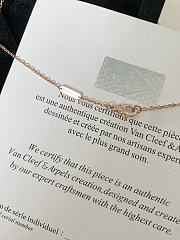 Fortok Van Cleef & Arpels Bracelet Four-Leaf Clover Necklace - 4