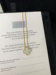 Fortok Van Cleef & Arpels Bracelet Four-Leaf Clover Necklace - 2