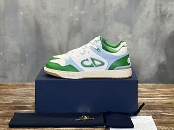 Fortok Dior B57 High Top Sneakers Green White
