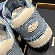 Fortok Dior B57 High Top Sneakers Blue White - 2