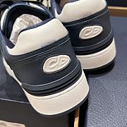 Fortok Dior B57 High Top Sneakers Dark Blue White - 3