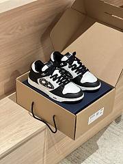 Fortok Dior B57 High Top Sneakers Black White - 5