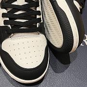 Fortok Dior B57 High Top Sneakers Black White - 4