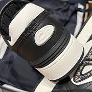 Fortok Dior B57 High Top Sneakers Black White - 2