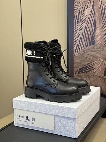 Fortok Dior D-Major Ankle Boot Black