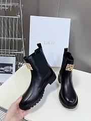 Fortok Dior Martin Boots Black - 6