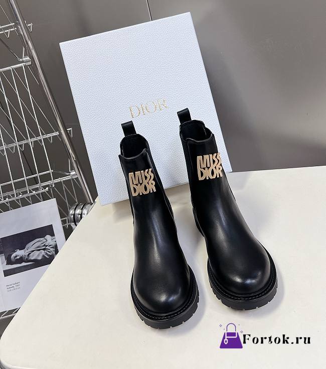 Fortok Dior Martin Boots Black - 1