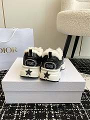 Fortok Dior Chrono Wool Lining Sneakers Black - 5