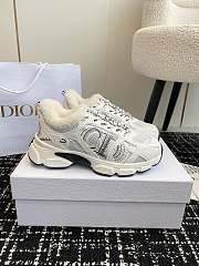 Fortok Dior Chrono Wool Lining Sneakers White - 1