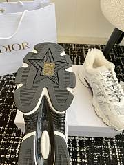 Fortok Dior Chrono Wool Lining Sneakers White - 5