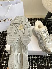 Fortok Dior Chrono Wool Lining Sneakers Silver - 4