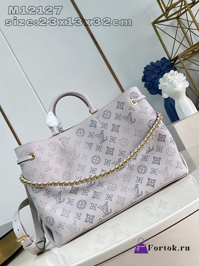 Fortok Louis Vuitton Bella Tote Bag Flight Mode M12127 23x13x32cm - 1