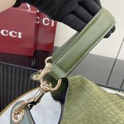 Fortok Gucci B Medium Shoulder Bag Green 820169 49x46x4cm - 6