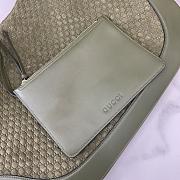 Fortok Gucci B Medium Shoulder Bag Green 820169 49x46x4cm - 4