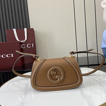 Fortok Gucci Blondie Shoulder Bag Brown 815700 21.5x11x8cm