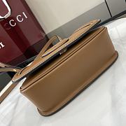 Fortok Gucci Blondie Shoulder Bag Brown 815700 21.5x11x8cm - 2