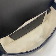 Fortok Gucci Blondie Shoulder Bag Black 815700 21.5x11x8cm - 5