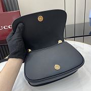 Fortok Gucci Blondie Shoulder Bag Black 815700 21.5x11x8cm - 4