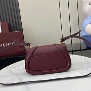 Fortok Gucci Blondie Shoulder Bag Burgundy 815700 21.5x11x8cm - 6