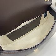 Fortok Gucci Blondie Shoulder Bag Dark Brown 815700 21.5x11x8cm - 2