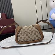 Fortok Gucci Blondie Shoulder Bag Beige & Brown 815700 21.5x11x8cm - 6