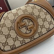 Fortok Gucci Blondie Shoulder Bag Beige & Brown 815700 21.5x11x8cm - 5