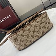 Fortok Gucci Blondie Shoulder Bag Beige & Brown 815700 21.5x11x8cm - 4