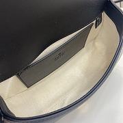 Fortok Gucci Blondie Shoulder Bag Black Canvas 815700 21.5x11x8cm - 3