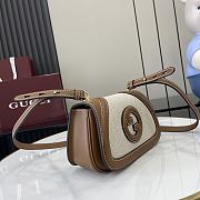 Fortok Gucci Blondie Shoulder Bag Beige Canvas 815700 21.5x11x8cm - 6