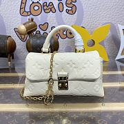 Fortok Louis Vuitton Nano Madeleine Bag Cream M12145 21x12.5x6cm - 1