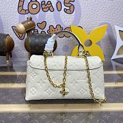 Fortok Louis Vuitton Nano Madeleine Bag Cream M12145 21x12.5x6cm - 4