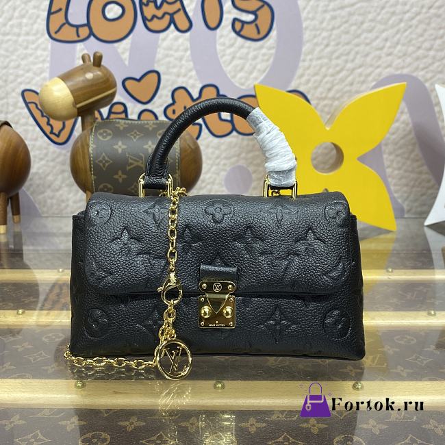 Fortok Louis Vuitton Nano Madeleine Bag Black M12144 21x12.5x6cm - 1