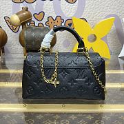 Fortok Louis Vuitton Nano Madeleine Bag Black M12144 21x12.5x6cm - 6
