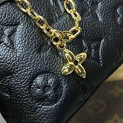 Fortok Louis Vuitton Nano Madeleine Bag Black M12144 21x12.5x6cm - 3