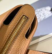 Fortok Fendi Mini Roll Calfskin Bag Brown 8655C 15.5x11x13cm - 5
