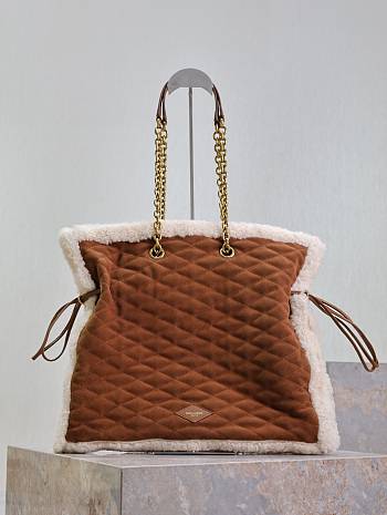 Fortok Saint Laurent Le Pochon Shopping Bag 742440 42x36.5x1cm