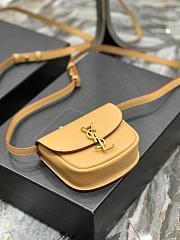 Fortok Saint Laurent Kaia Bag Brown 623097 15x14x4.5cm - 4