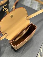Fortok Saint Laurent Kaia Bag Brown 623097 15x14x4.5cm - 3