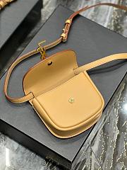 Fortok Saint Laurent Kaia Bag Brown 623097 15x14x4.5cm - 2
