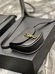 Fortok Saint Laurent Kaia Bag Black 623097 15x14x4.5cm - 5