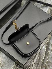 Fortok Saint Laurent Kaia Bag Black 623097 15x14x4.5cm - 3
