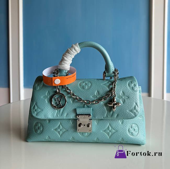 Fortok Louis Vuitton Nano Madeleine Bag Blue M12144 21x12.5x6cm - 1