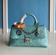 Fortok Louis Vuitton Nano Madeleine Bag Blue M12144 21x12.5x6cm - 1